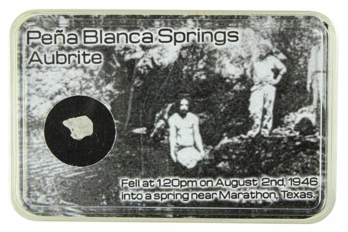 Aubrite Meteorite Fragment - Peña Blanca Springs #286045